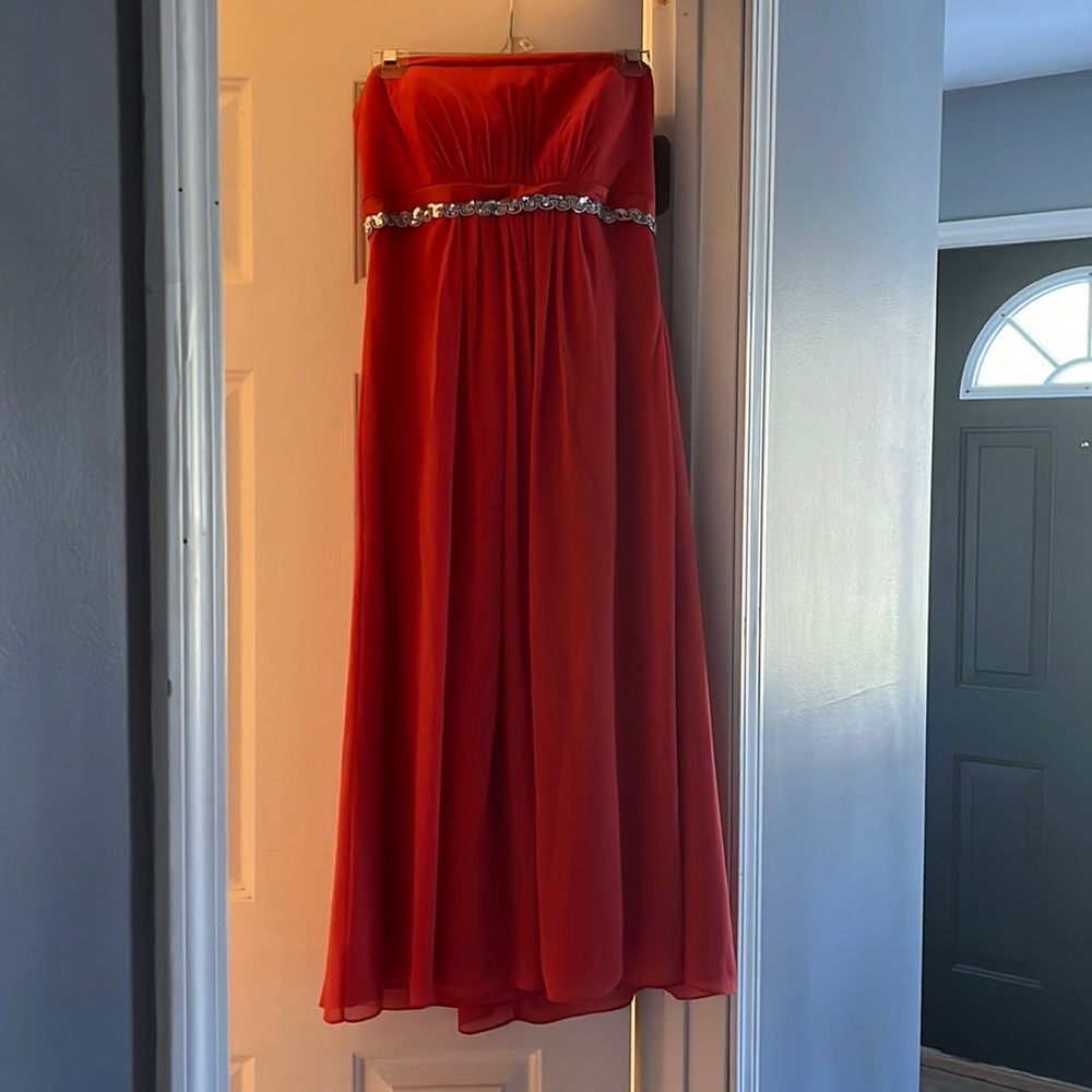 Prom Dress - Orange